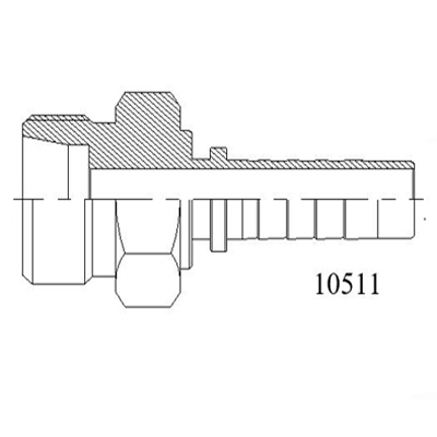 10511公製外螺（luó）紋24°內錐重（chóng）係列（liè）